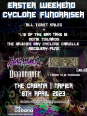 Easter Weekend Rock And Metal Cyclone Fundraiser
